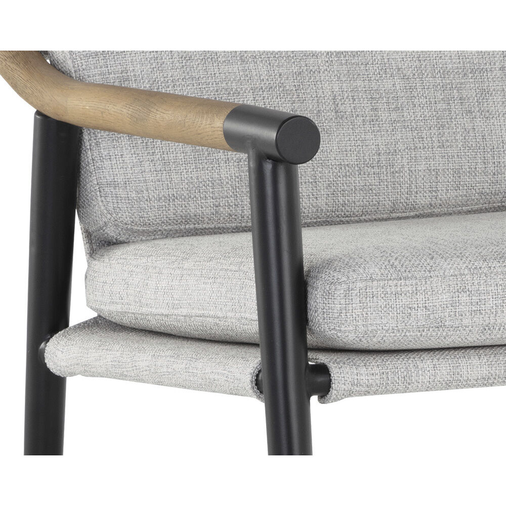 Meadow 38.25 inch Vault Fog Counter Stool